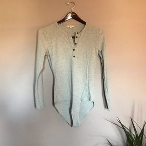 Madewell ribbed bodysuit Large